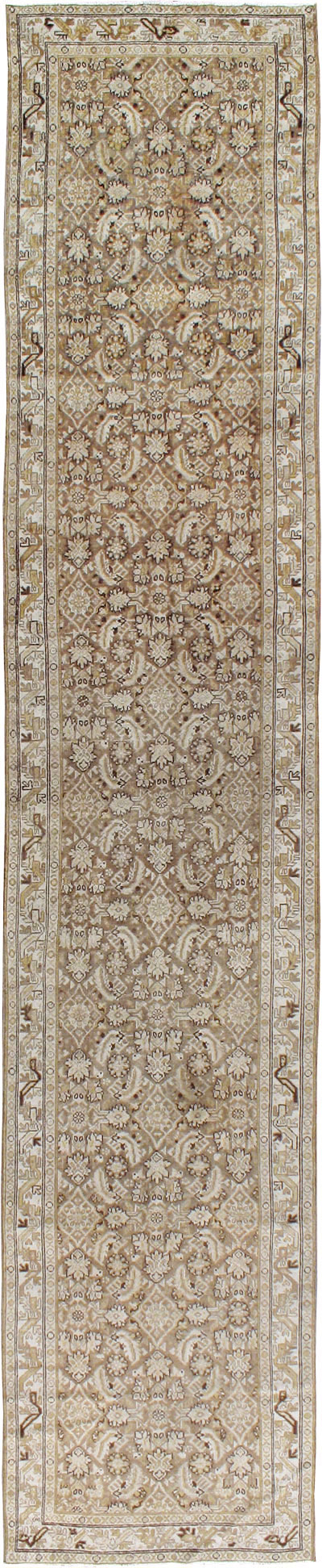 Vintage Persian Malayer Runner, No.21321 - Gss