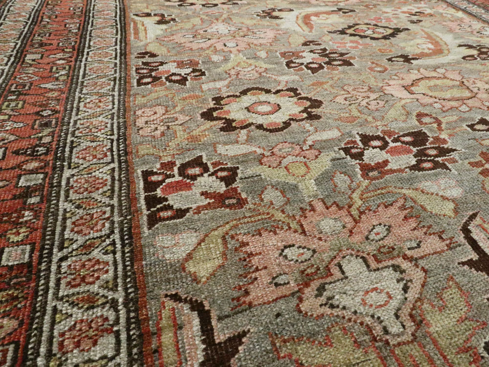 Antique Persian Bidjar Runner, No.21324 - Gss