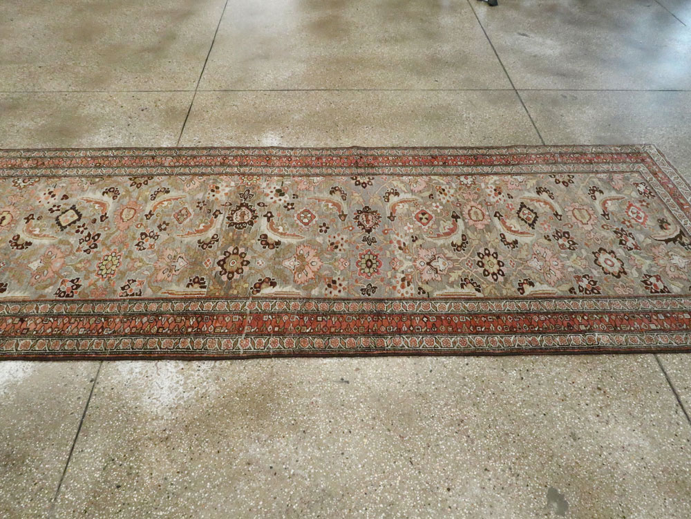 Antique Persian Bidjar Runner, No.21324 - Gss