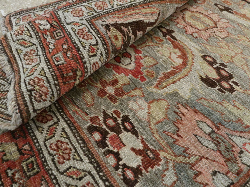 Antique Persian Bidjar Runner, No.21324 - Gss