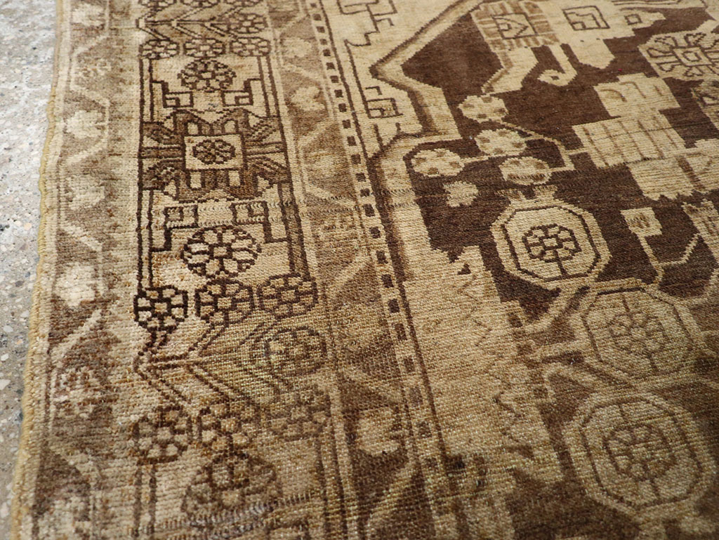 Antique Persian Malayer Sampler Rug, No.21329 - Gss