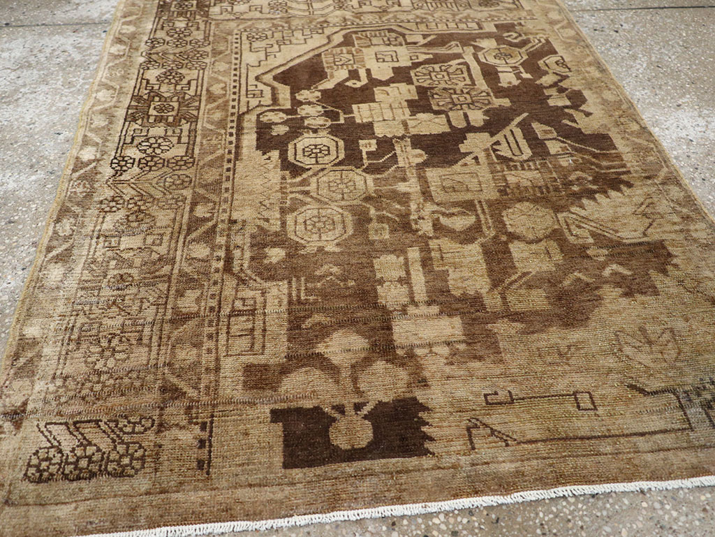 Antique Persian Malayer Sampler Rug, No.21329 - Gss