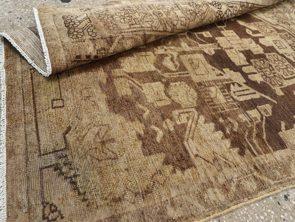 Antique Persian Malayer Sampler Rug, No.21329 - Gss