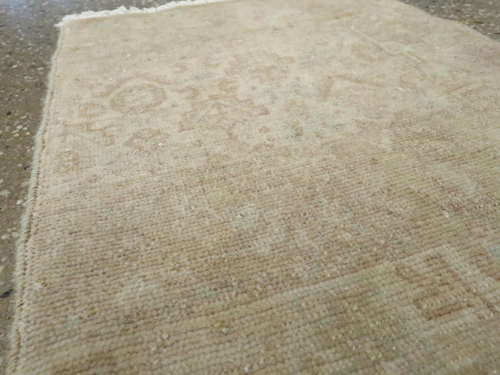 Vintage Persian Malayer Sampler Throw Rug, No.21330 - Gss