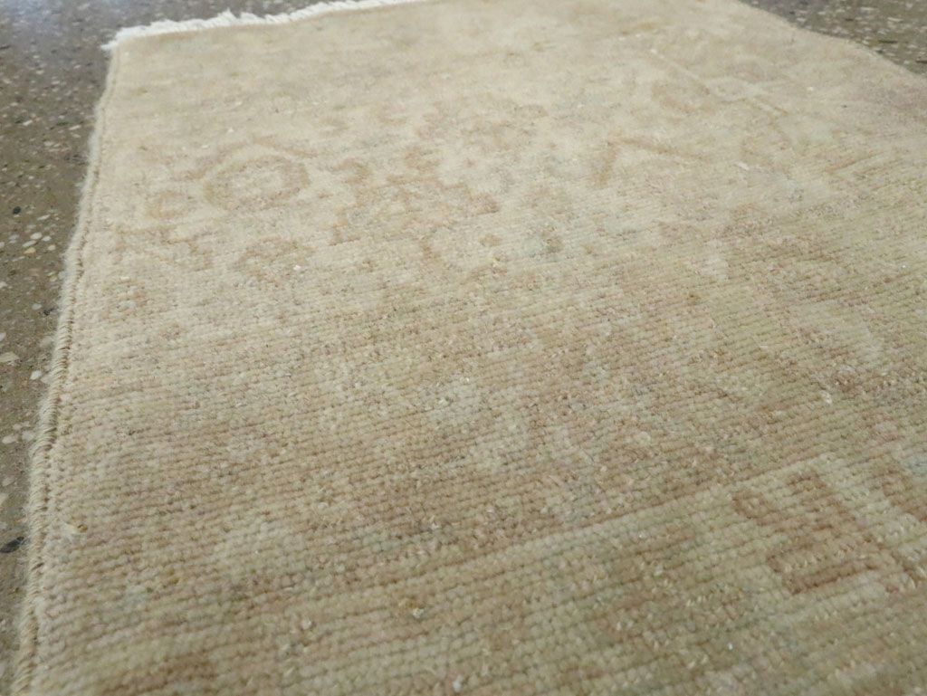 Vintage Persian Malayer Sampler Throw Rug, No.21330 - Gss