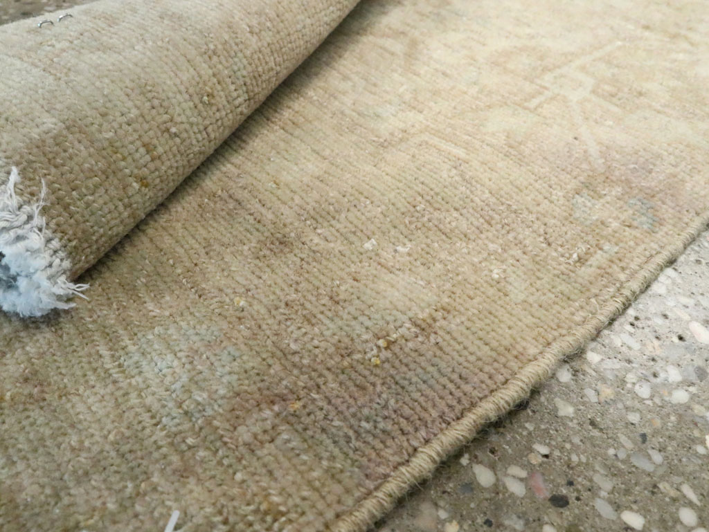 Vintage Persian Malayer Sampler Throw Rug, No.21330 - Gss