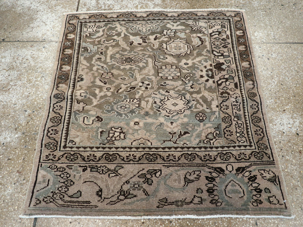 Vintage Persian Malayer Sampler Rug, No.21333 - Gss