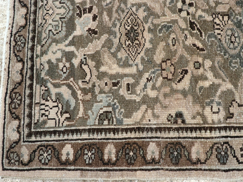 Vintage Persian Malayer Sampler Rug, No.21333 - Gss