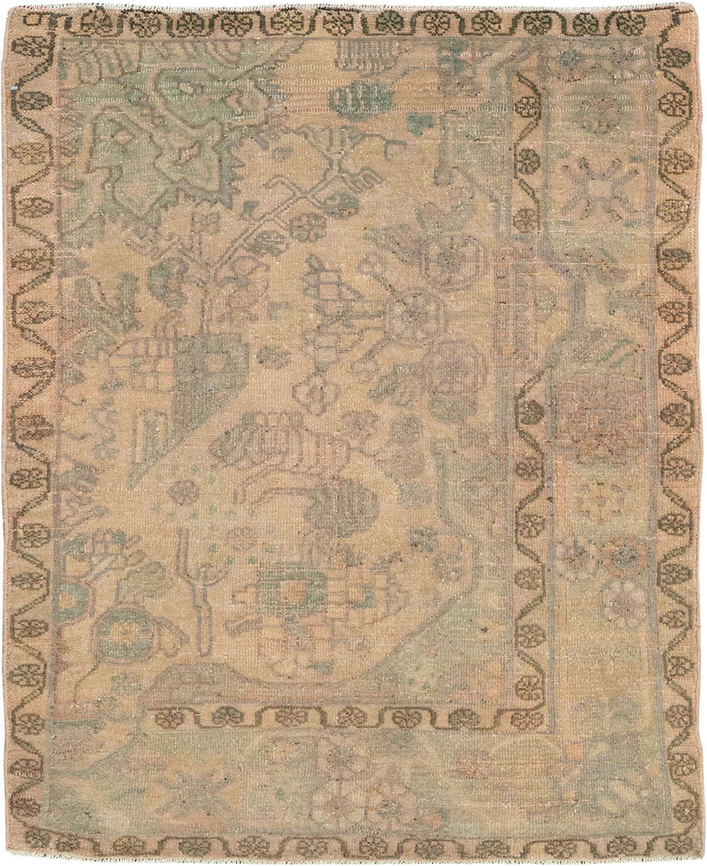 Vintage Persian Malayer Sampler Rug, No.21334 - Gss