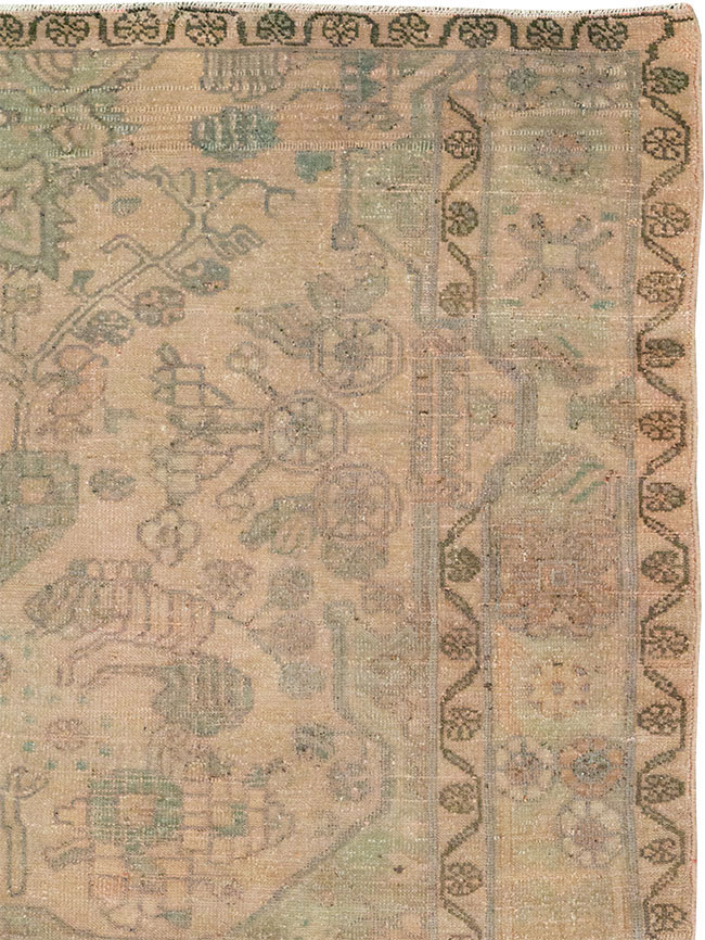 Vintage Persian Malayer Sampler Rug, No.21334 - Gss