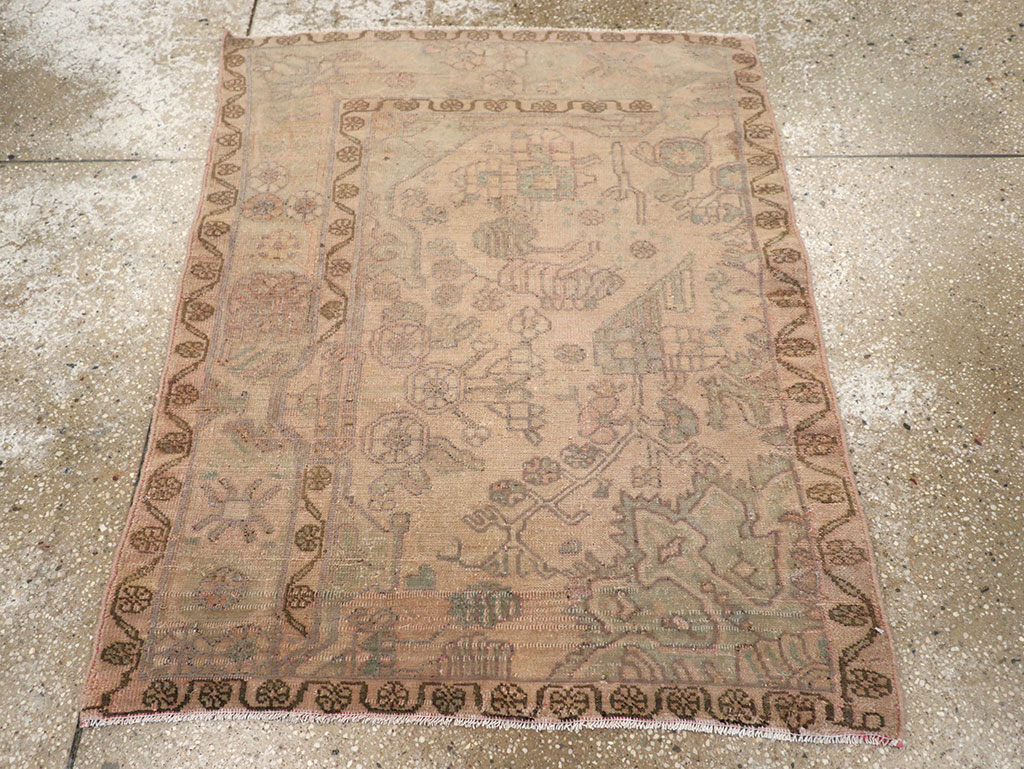 Vintage Persian Malayer Sampler Rug, No.21334 - Gss