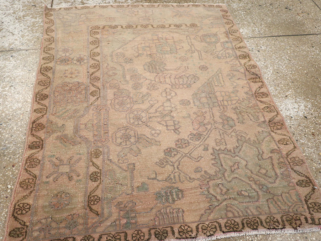 Vintage Persian Malayer Sampler Rug, No.21334 - Gss