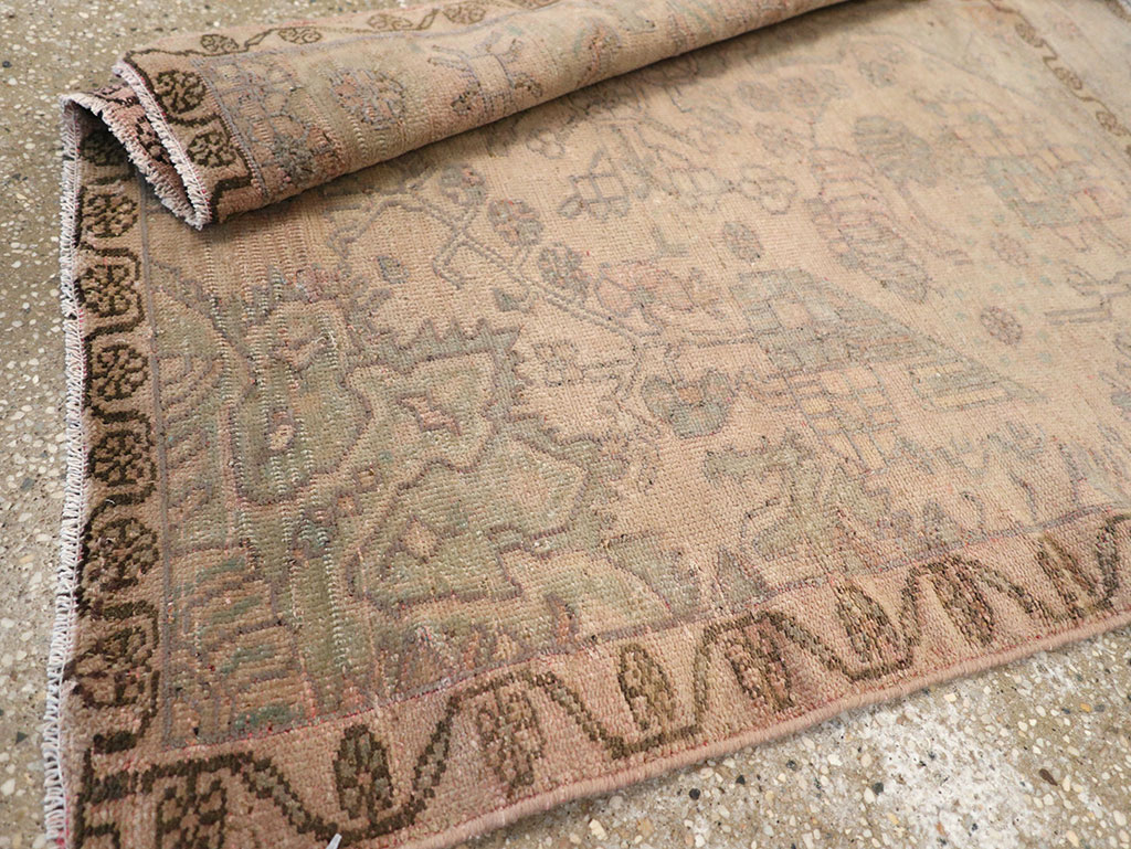 Vintage Persian Malayer Sampler Rug, No.21334 - Gss