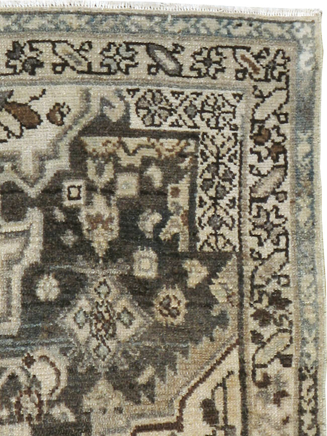 Vintage Persian Malayer Sampler Rug, No.21336 - Gss