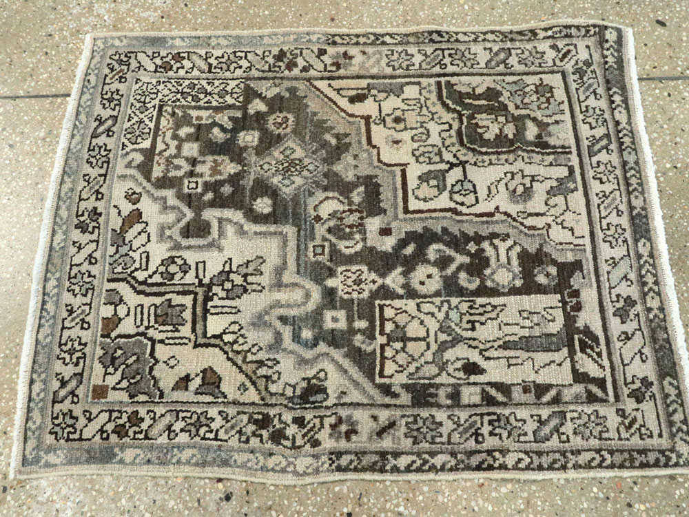 Vintage Persian Malayer Sampler Rug, No.21336 - Gss