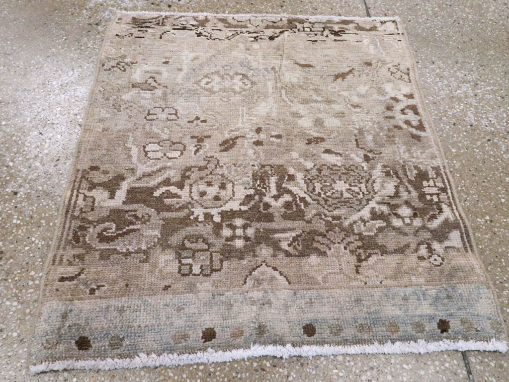 Vintage Persian Malayer Sampler Rug, No.21337 - Gss