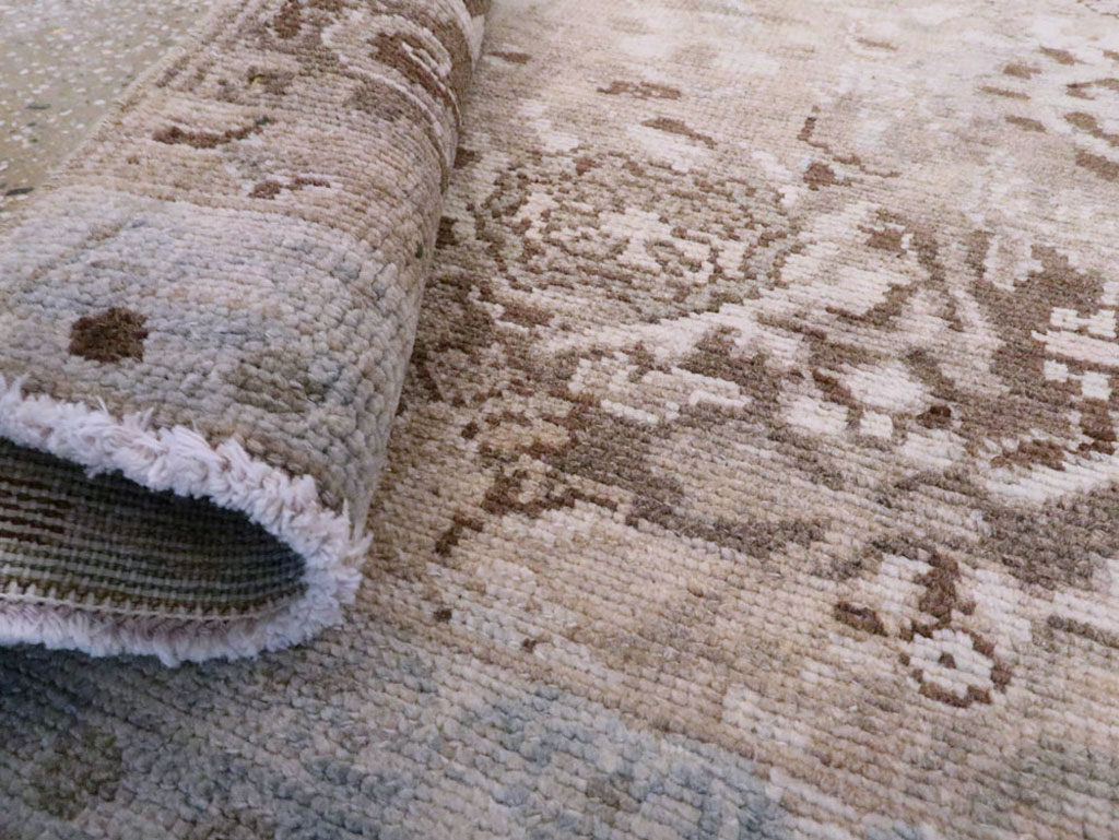 Vintage Persian Malayer Sampler Rug, No.21337 - Gss