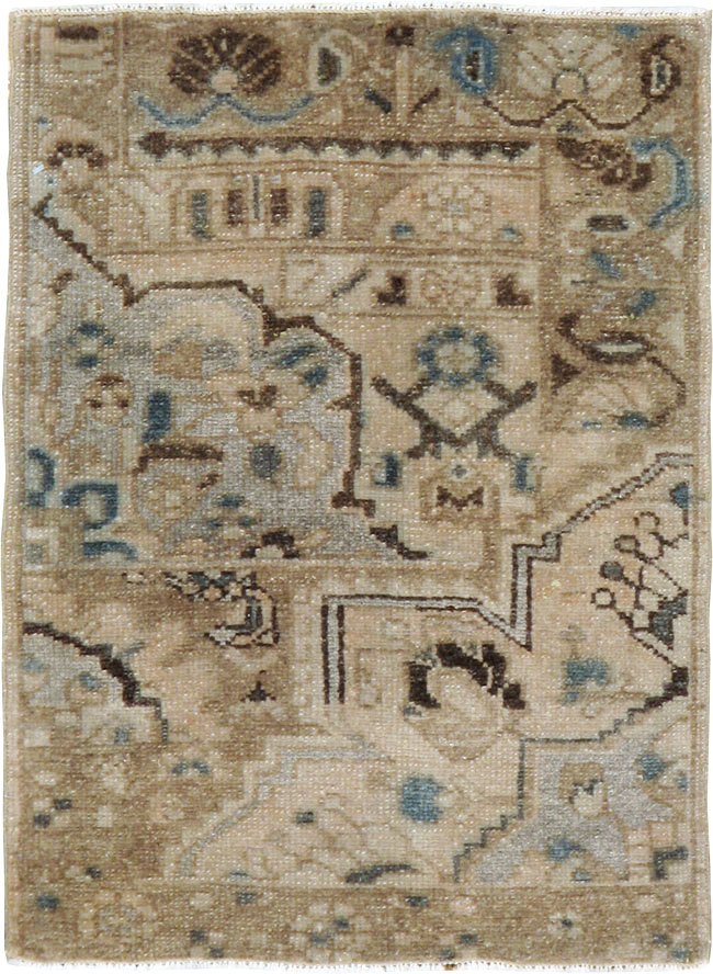 Vintage Persian Malayer Sampler Rug, No.21339 - Gss