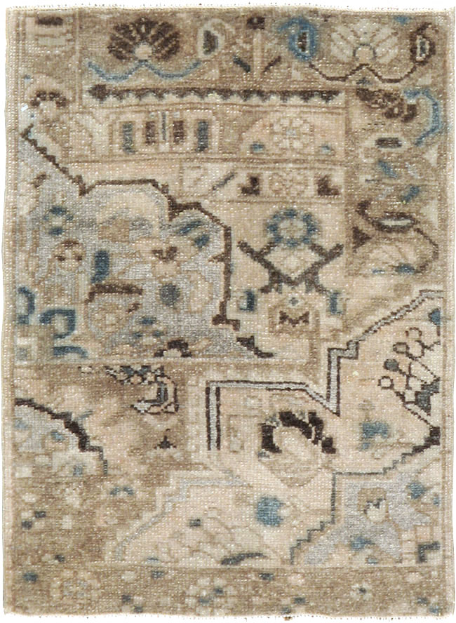 Vintage Persian Malayer Sampler Rug, No.21339 - Gss