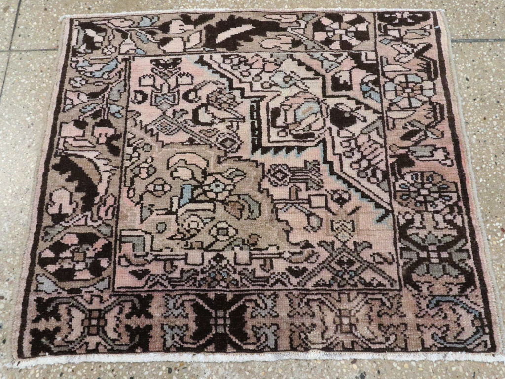 Vintage Persian Malayer Sampler Rug, No.21346 - Gss