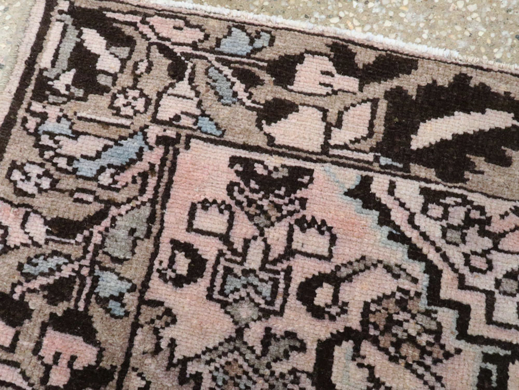 Vintage Persian Malayer Sampler Rug, No.21346 - Gss