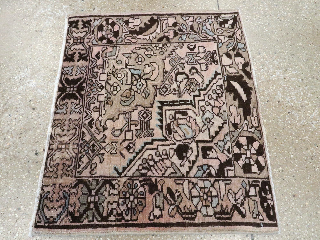 Vintage Persian Malayer Sampler Rug, No.21346 - Gss