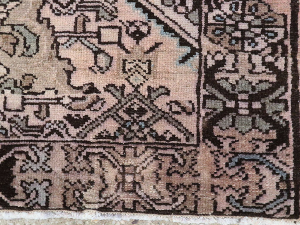 Vintage Persian Malayer Sampler Rug, No.21346 - Gss