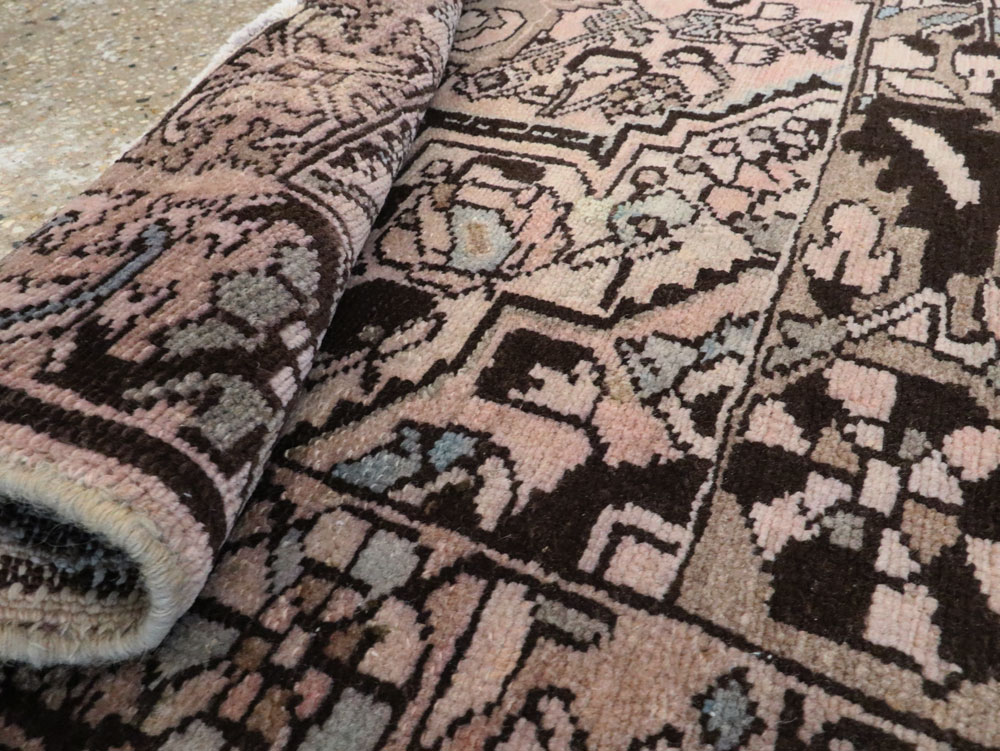 Vintage Persian Malayer Sampler Rug, No.21346 - Gss