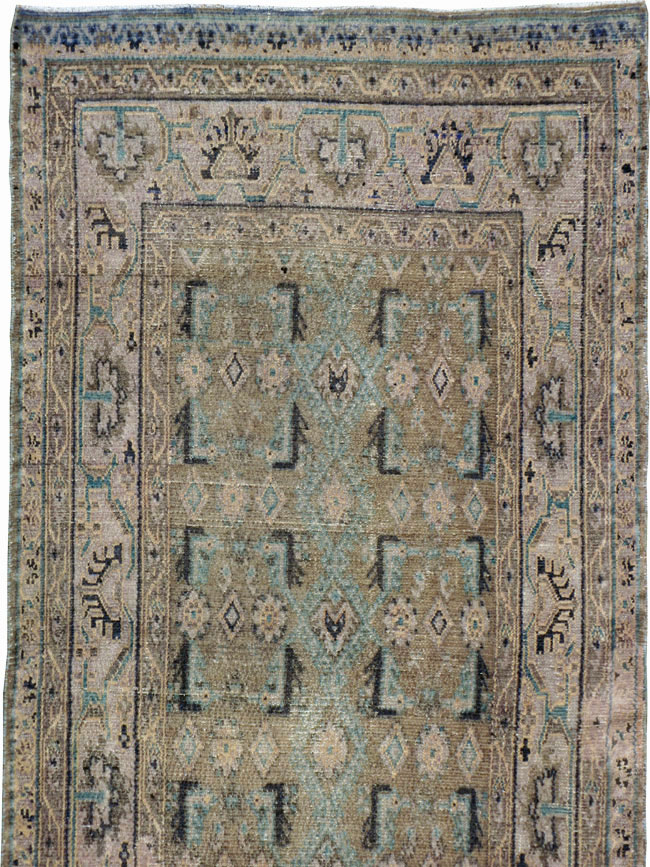 Vintage Persian Malayer Runner, No.21351 - Gss