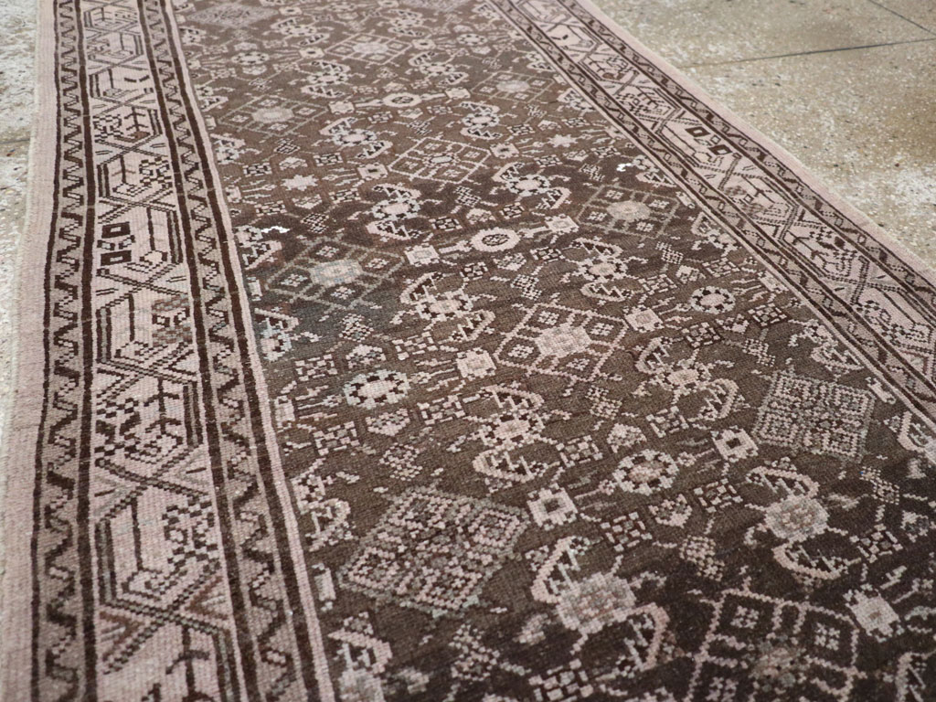 Vintage Persian Malayer Runner, No.21354 - Gss