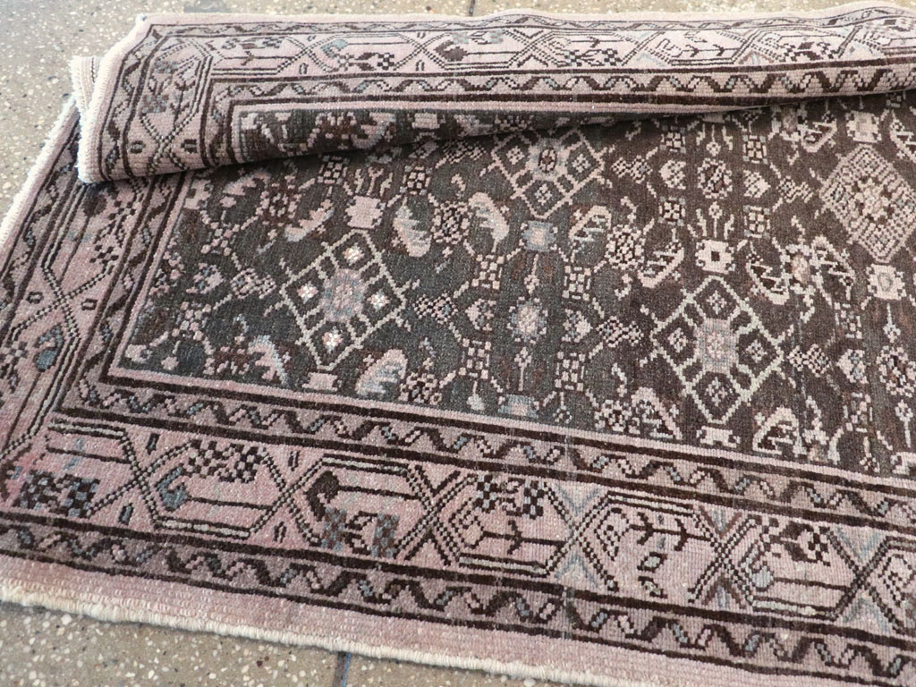 Vintage Persian Malayer Runner, No.21354 - Gss
