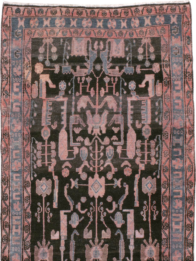 Vintage Persian Malayer Runner, No.21357 - Gss