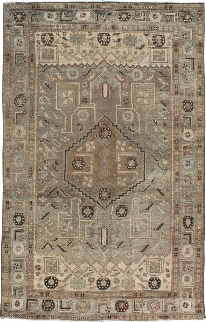 Vintage Persian Malayer Rug, No.21366 - Gss