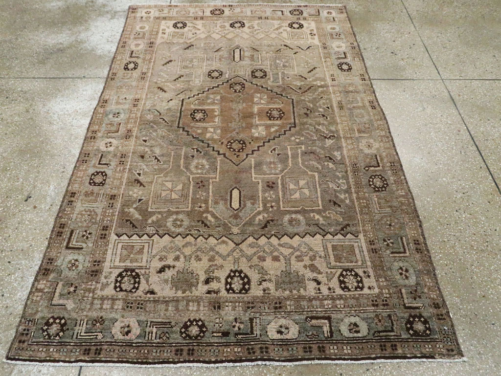 Vintage Persian Malayer Rug, No.21366 - Gss