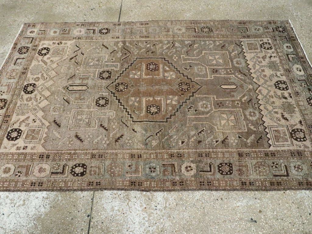 Vintage Persian Malayer Rug, No.21366 - Gss