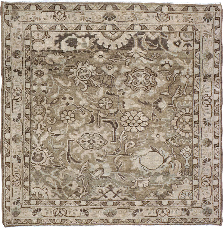 Vintage Malayer Square Rug, No.21372 - Gss