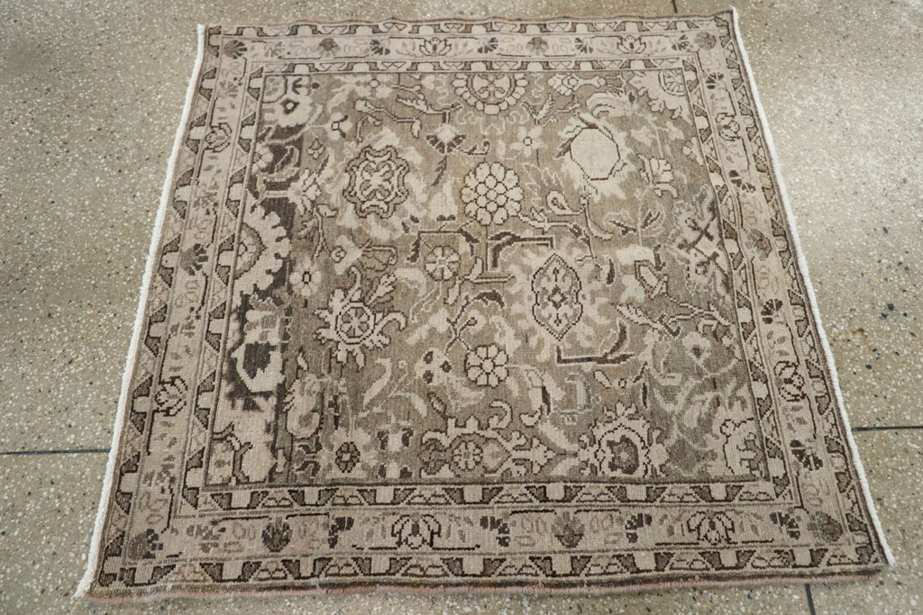 Vintage Malayer Square Rug, No.21372 - Gss