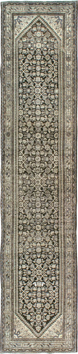 Vintage Persian Malayer Runner, No.21375 - Gss