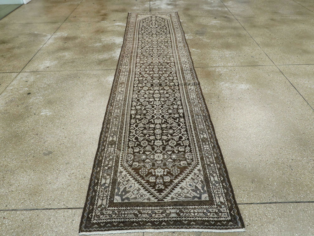 Vintage Persian Malayer Runner, No.21375 - Gss