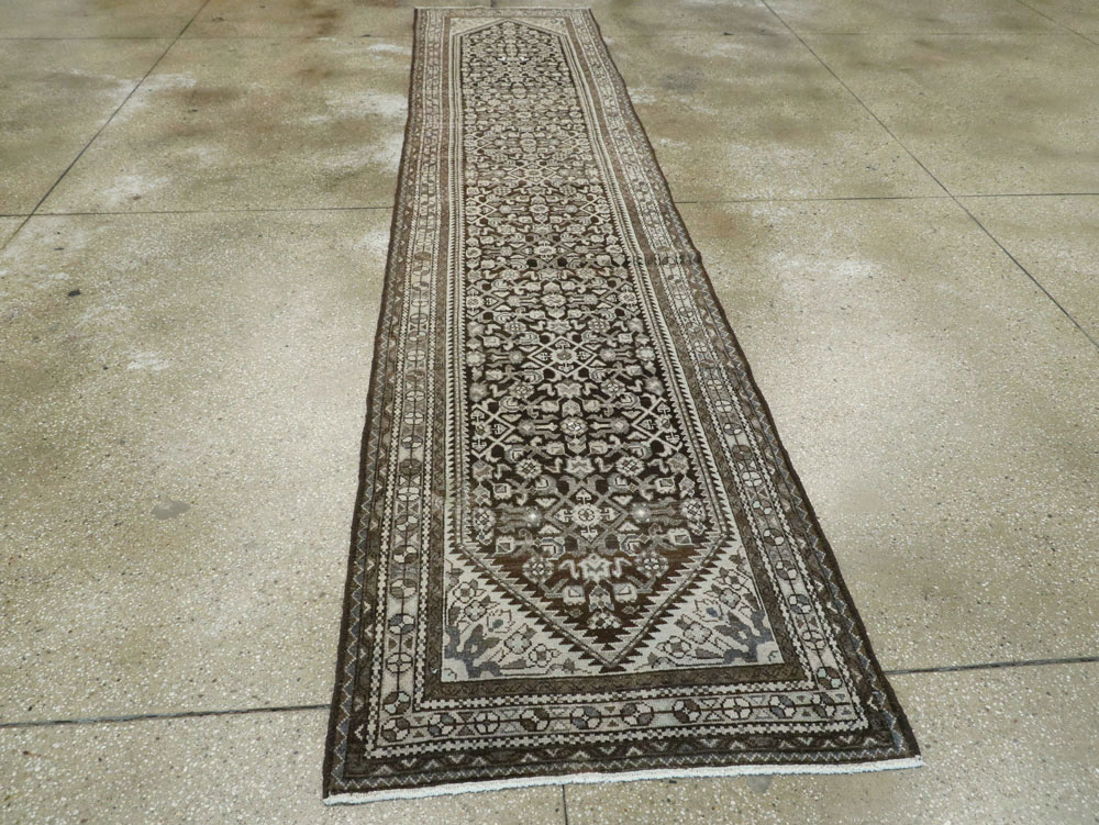 Vintage Persian Malayer Runner, No.21375 - Gss