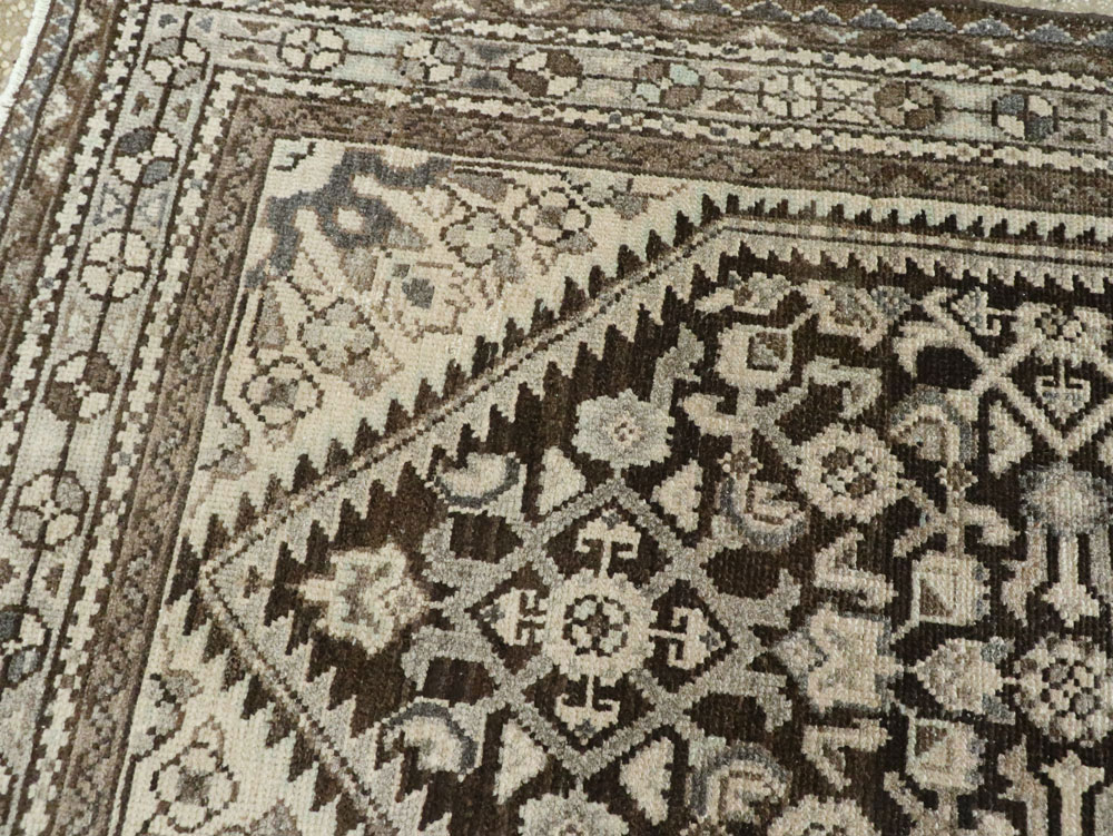 Vintage Persian Malayer Runner, No.21375 - Gss