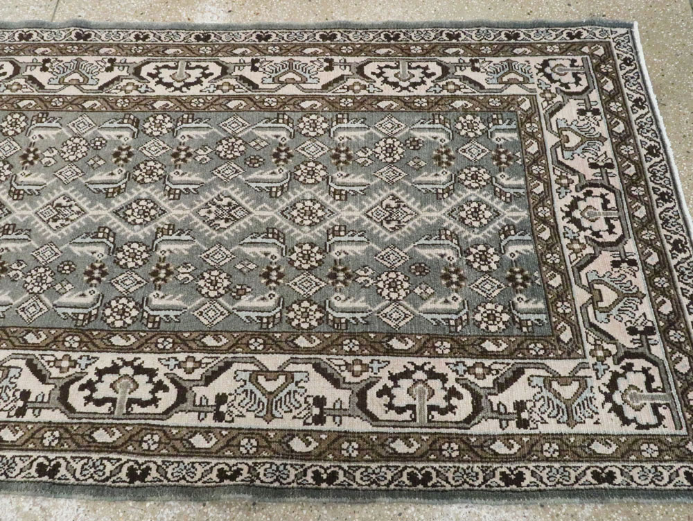 Vintage Persian Malayer Runner (Pair: 2 of 2), No.21378 - Gss