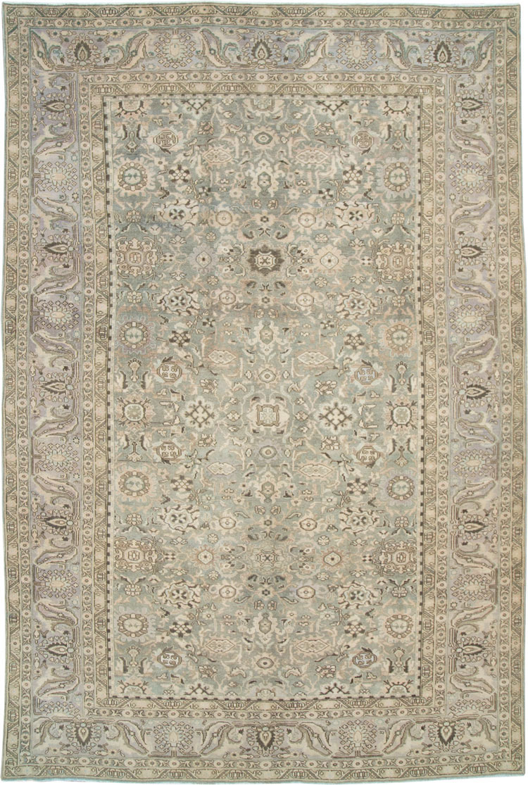 Vintage Persian Malayer Room Size Carpet, No.21382 - Gss