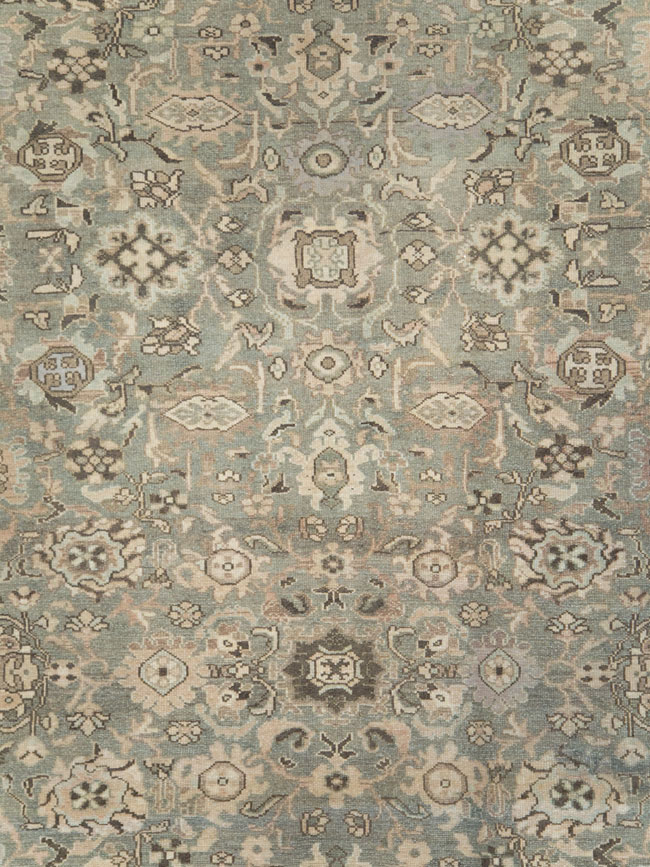 Vintage Persian Malayer Room Size Carpet, No.21382 - Gss