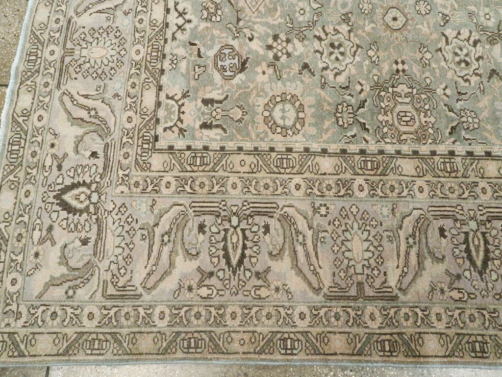 Vintage Persian Malayer Room Size Carpet, No.21382 - Gss