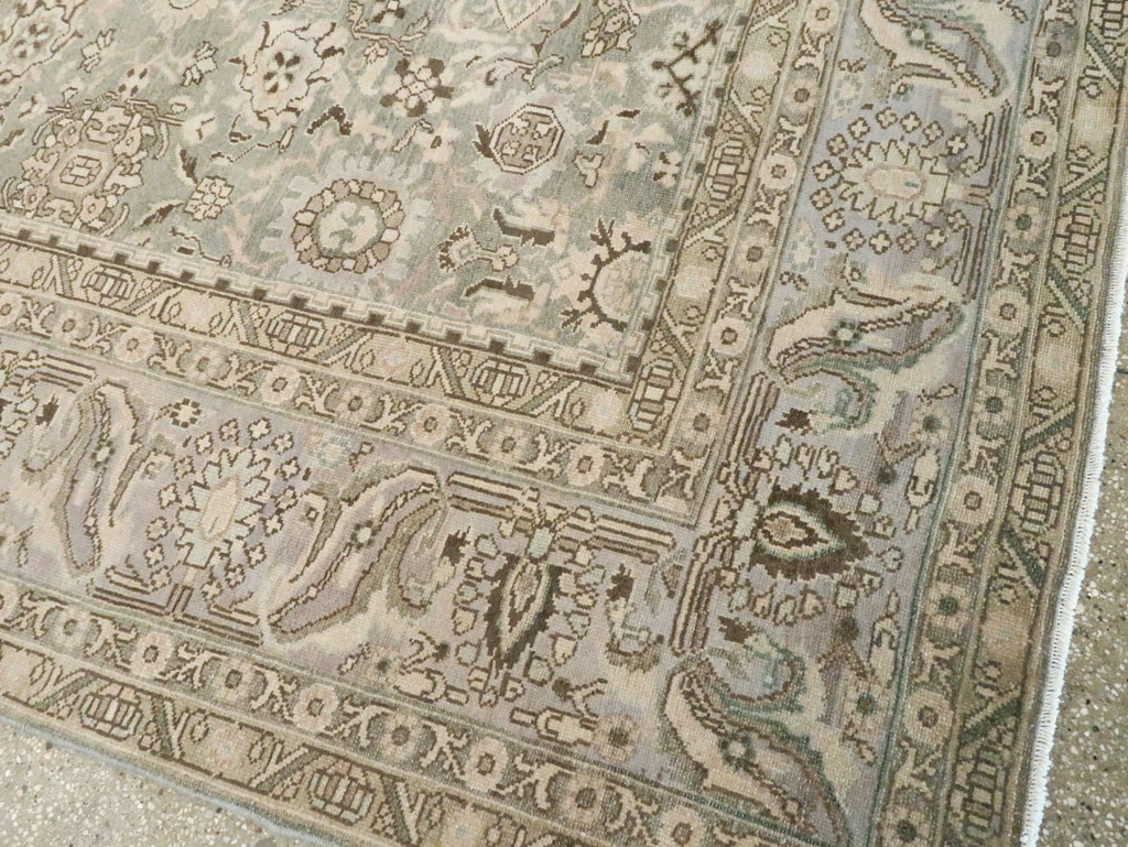 Vintage Persian Malayer Room Size Carpet, No.21382 - Gss