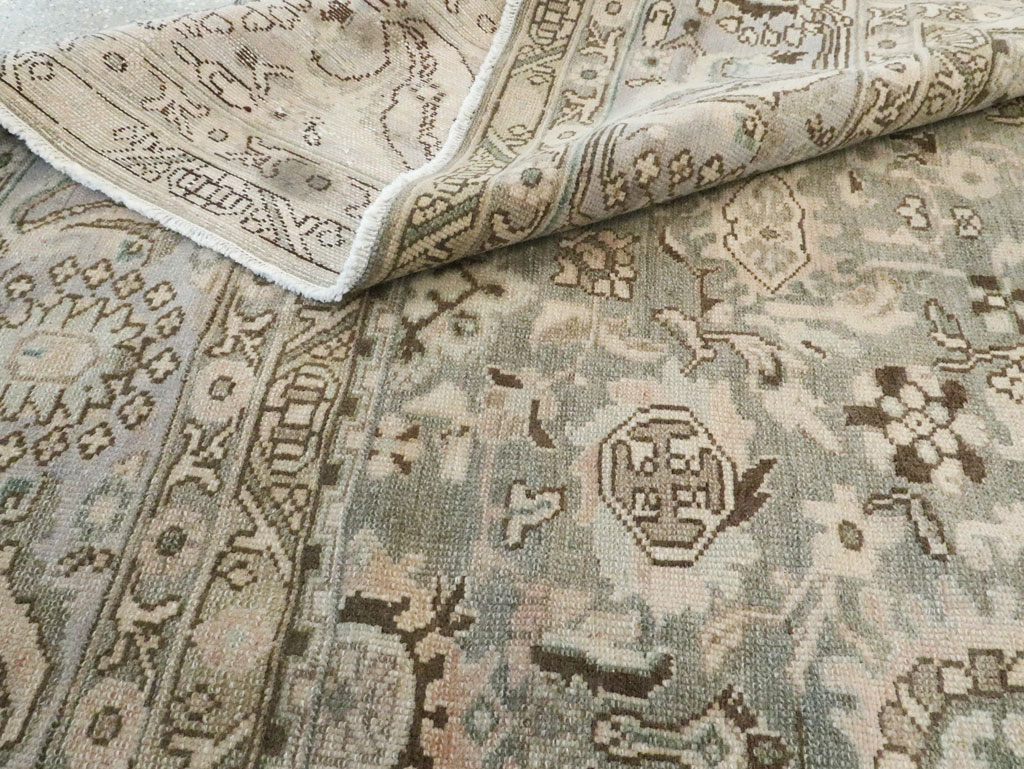 Vintage Persian Malayer Room Size Carpet, No.21382 - Gss