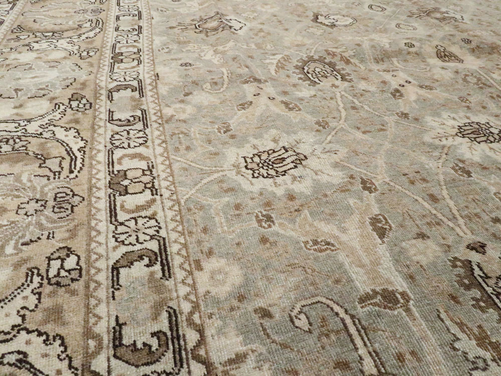 Antique Persian Tabriz Carpet, No.21386 - Gss