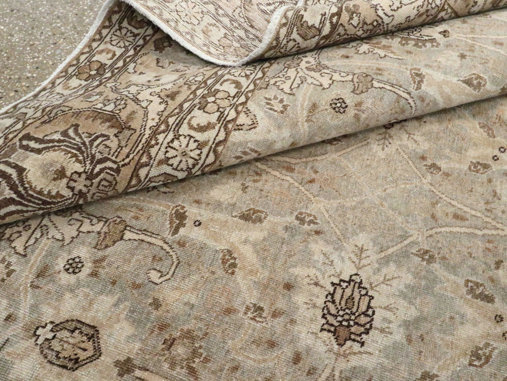 Antique Persian Tabriz Carpet, No.21386 - Gss