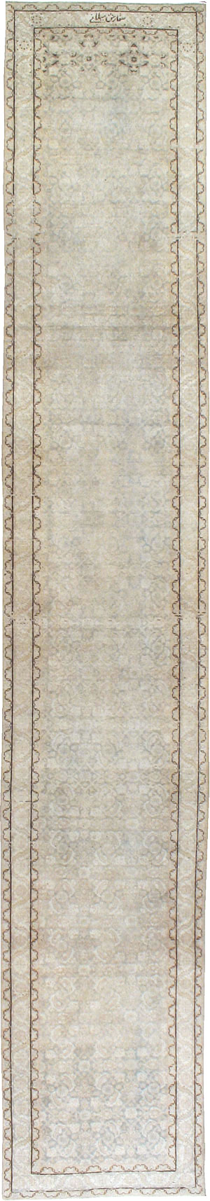 Vintage Persian Tabriz Runner, No.21389 - Gss